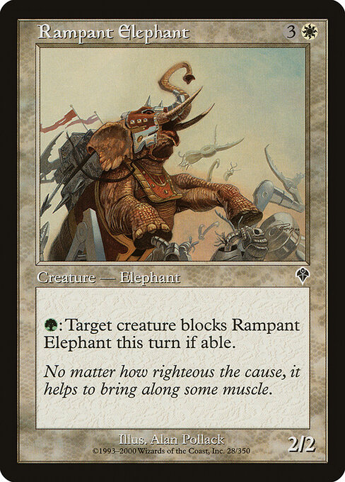 Rampant Elephant 28