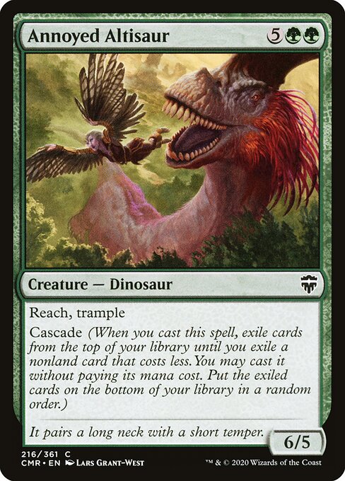 Annoyed Altisaur 216