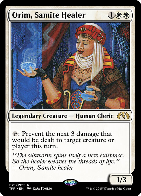 Orim, Samite Healer 21