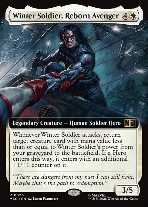 Winter Soldier, Reborn Avenger 326