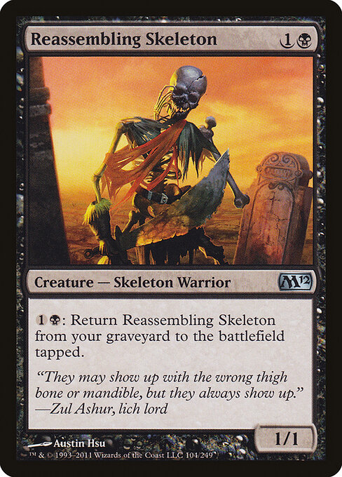 Reassembling Skeleton 104