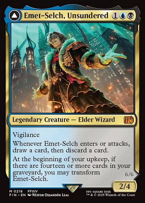 Emet-Selch, Unsundered // Hades, Sorcerer of Eld 218