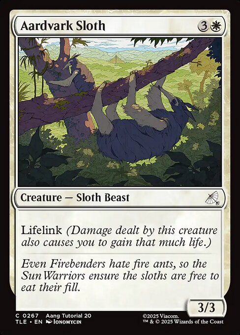 Aardvark Sloth 267
