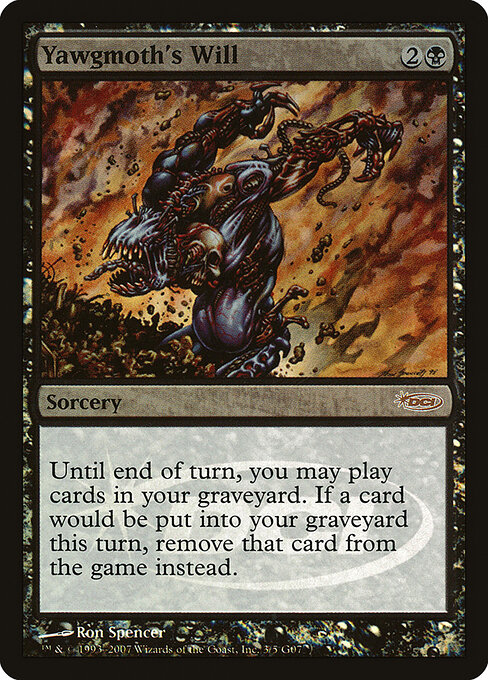 Yawgmoth's Will 3