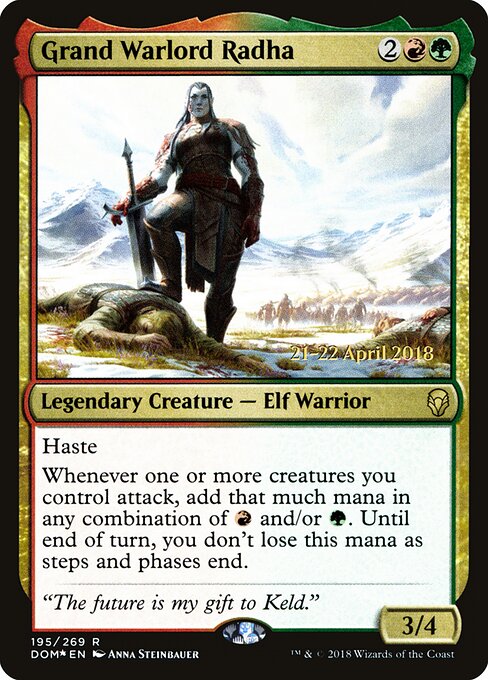 Grand Warlord Radha 195s