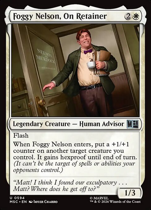 Foggy Nelson, On Retainer 594