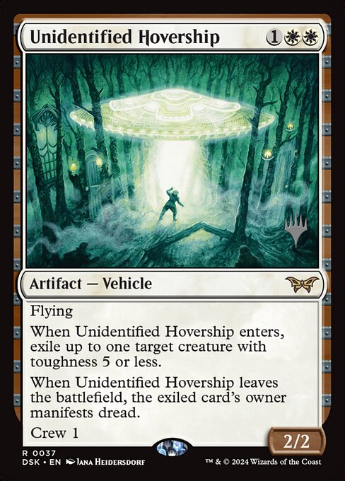 Unidentified Hovership 37p