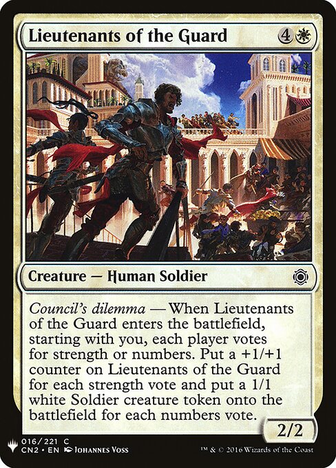 Lieutenants of the Guard CN2-16