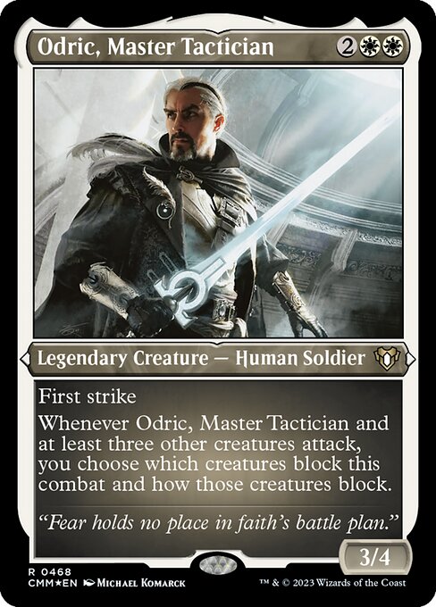 Odric, Master Tactician 468