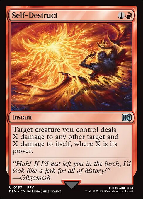 Self-Destruct 157