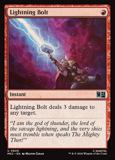 Lightning Bolt 806