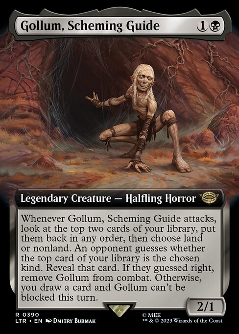 Gollum, Scheming Guide 390
