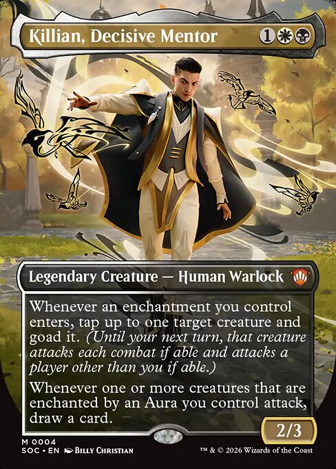 Killian, Decisive Mentor 4