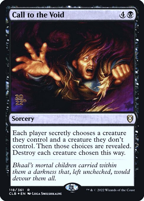 Call to the Void 118s