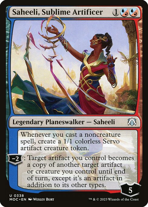 Saheeli, Sublime Artificer 338