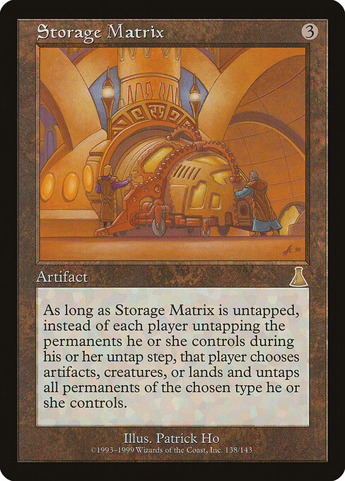 Storage Matrix 138