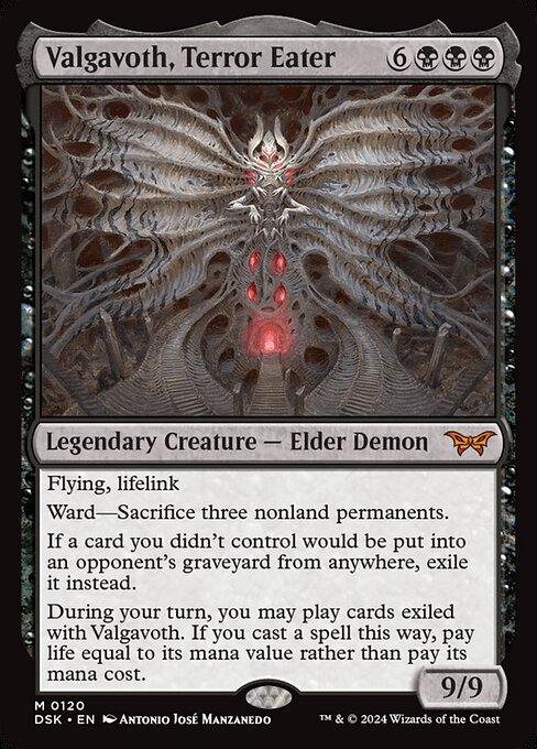 Valgavoth, Terror Eater 120