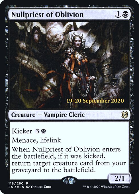 Nullpriest of Oblivion 118s
