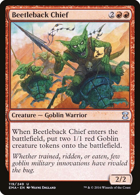 Beetleback Chief 119