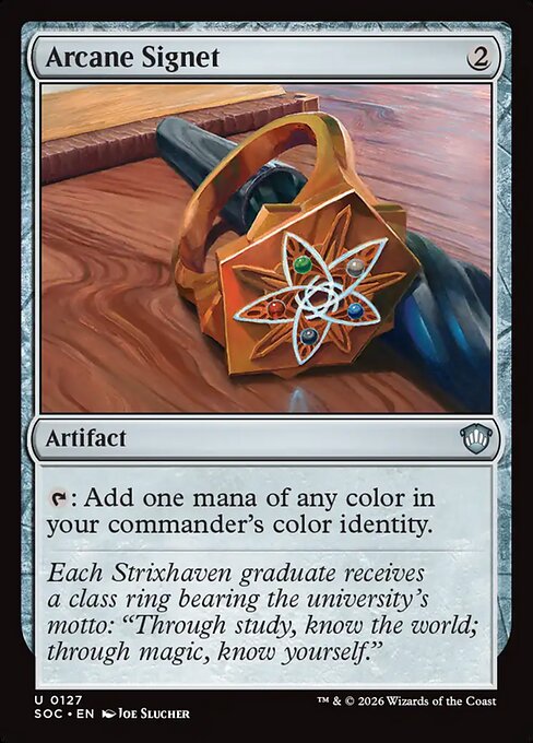 Arcane Signet 127