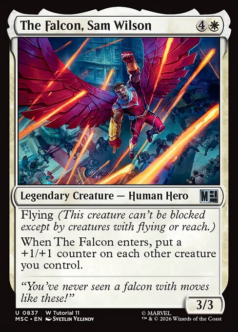 The Falcon, Sam Wilson 837