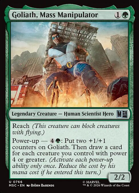 Goliath, Mass Manipulator 766