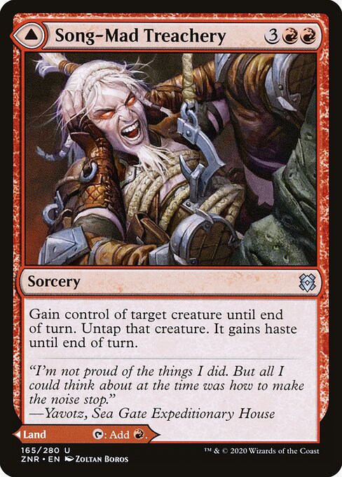 Song-Mad Treachery // Song-Mad Ruins 165