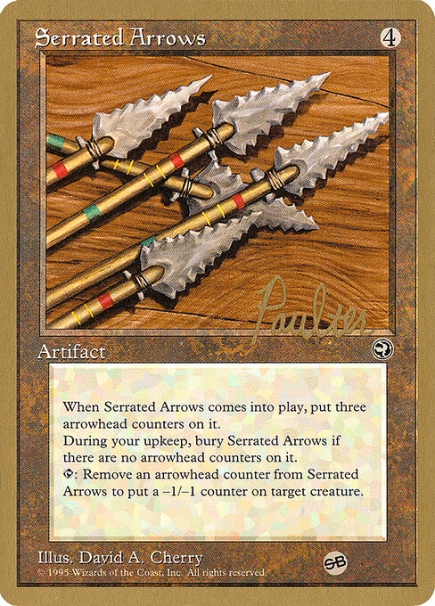 Serrated Arrows pp110sb