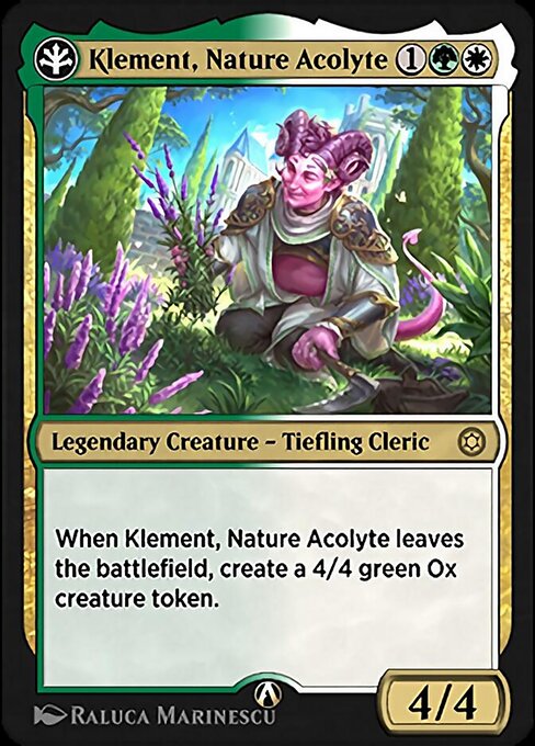 Klement, Nature Acolyte 1g