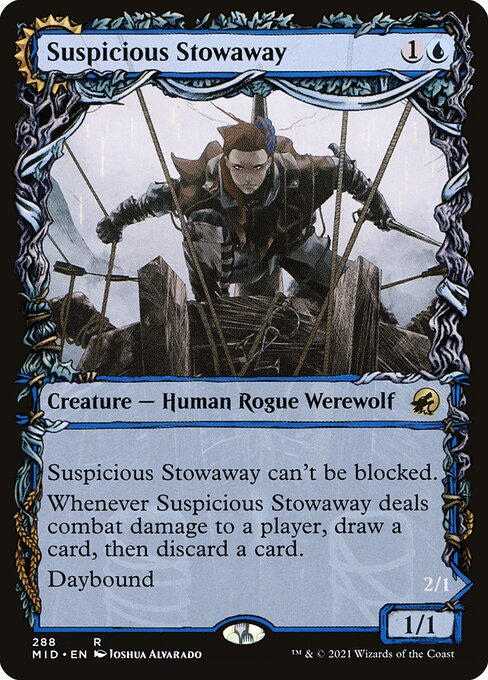 Suspicious Stowaway // Seafaring Werewolf 288