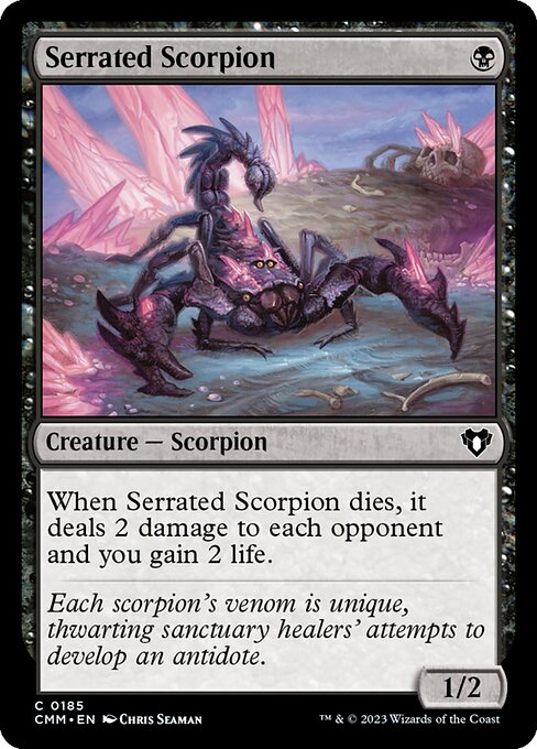 Serrated Scorpion 185