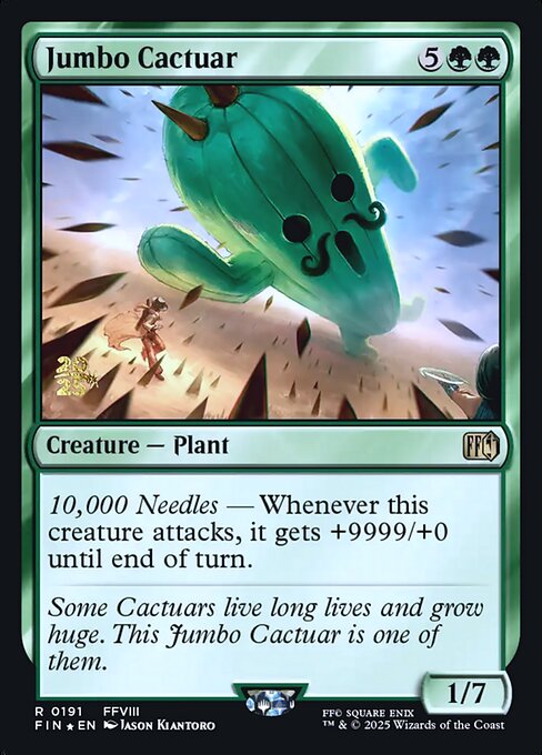 Jumbo Cactuar 191s