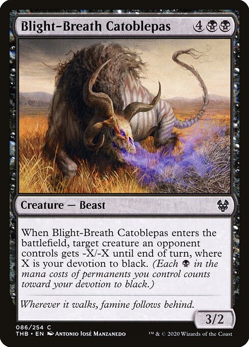 Blight-Breath Catoblepas 86