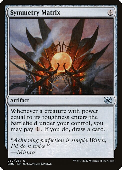 Symmetry Matrix 252