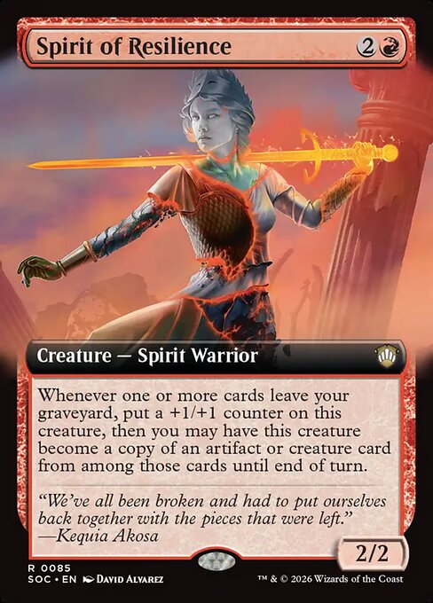 Spirit of Resilience 85
