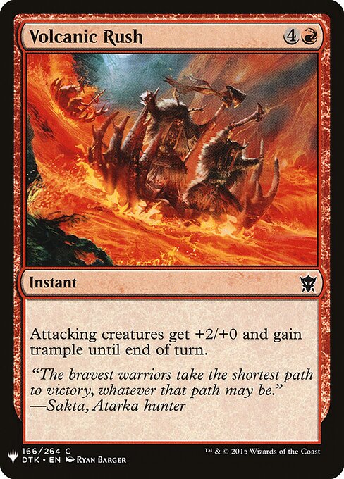 Volcanic Rush DTK-166