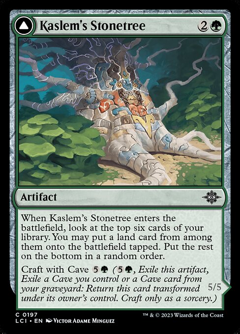 Kaslem's Stonetree // Kaslem's Strider 197
