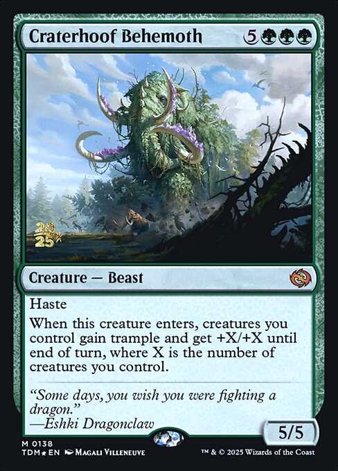 Craterhoof Behemoth 138s