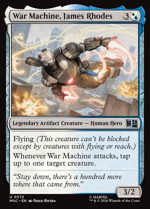 War Machine, James Rhodes 572