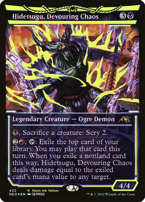 Hidetsugu, Devouring Chaos 432