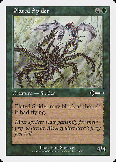 Plated Spider 59
