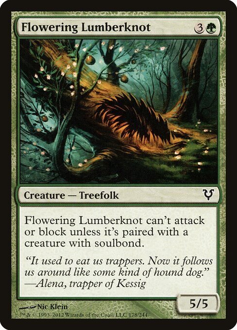 Flowering Lumberknot 178