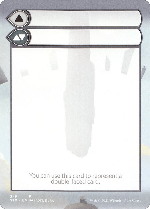 Double-Faced Substitute Card 2