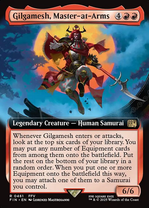 Gilgamesh, Master-at-Arms 461