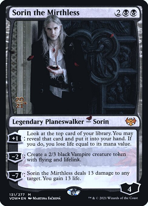Sorin the Mirthless 131s