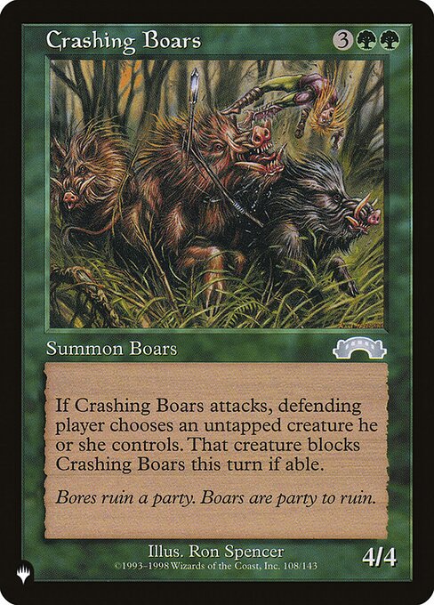 Crashing Boars EXO-108