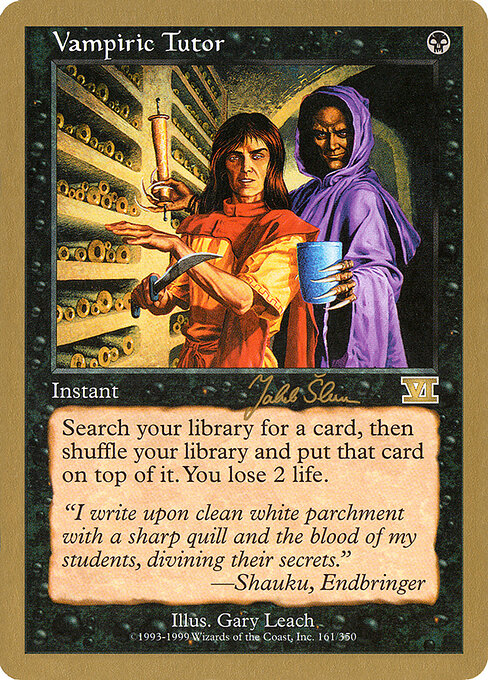 Vampiric Tutor js161
