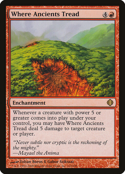 Where Ancients Tread 122