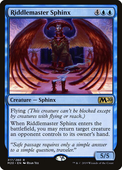 Riddlemaster Sphinx 317