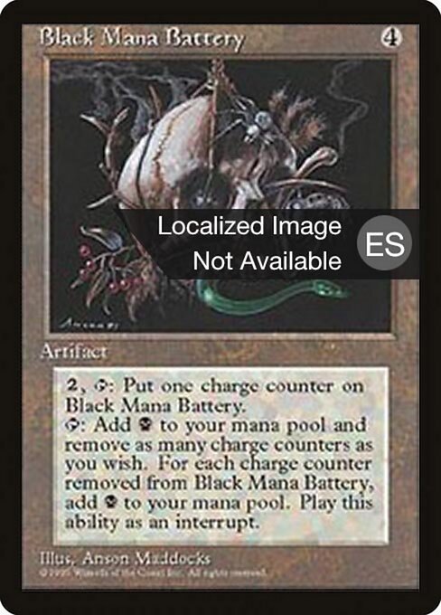 Black Mana Battery 298